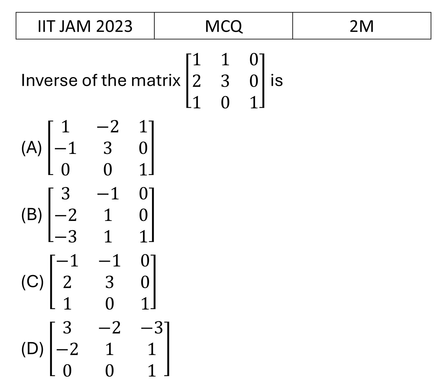 Question 10