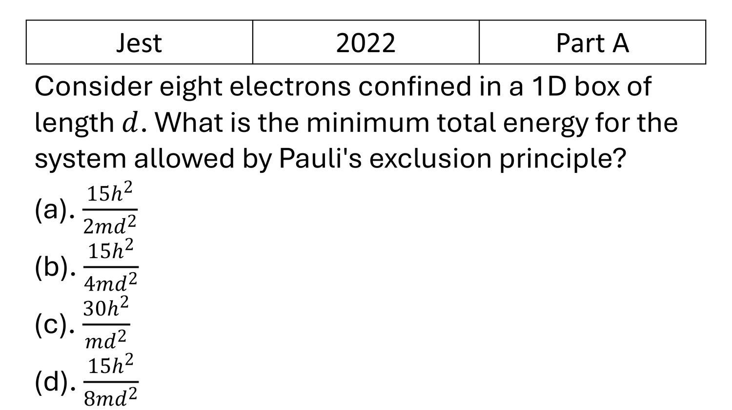 Question 6