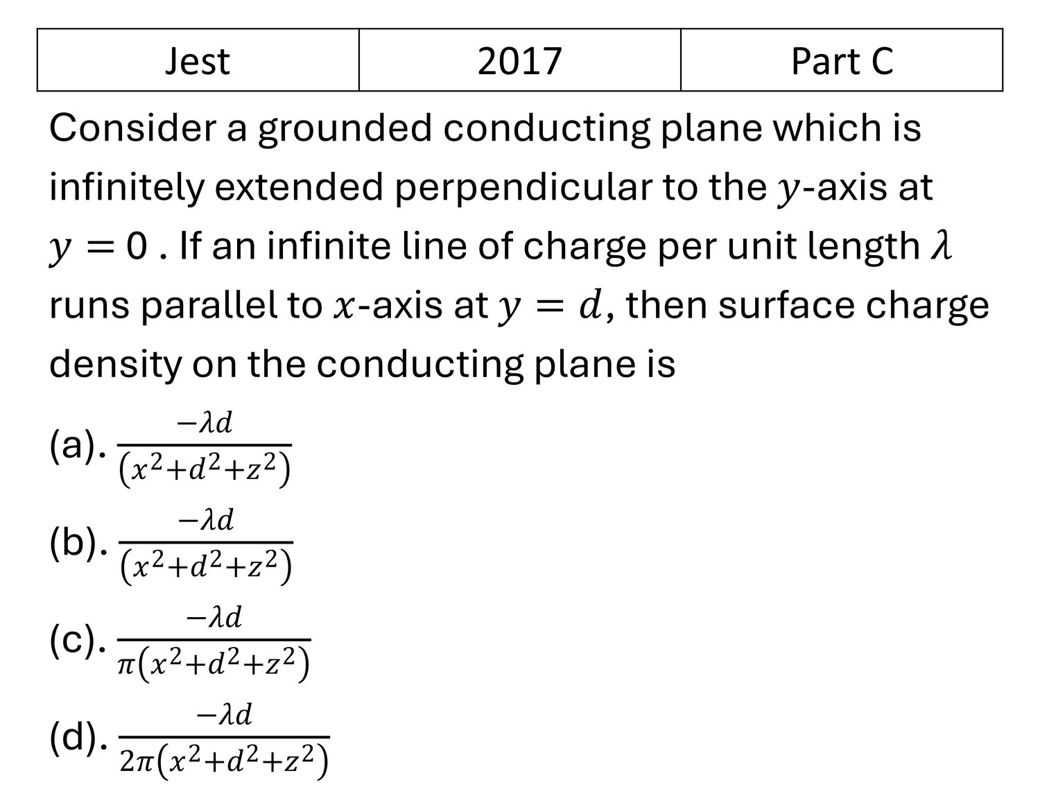 Question 3