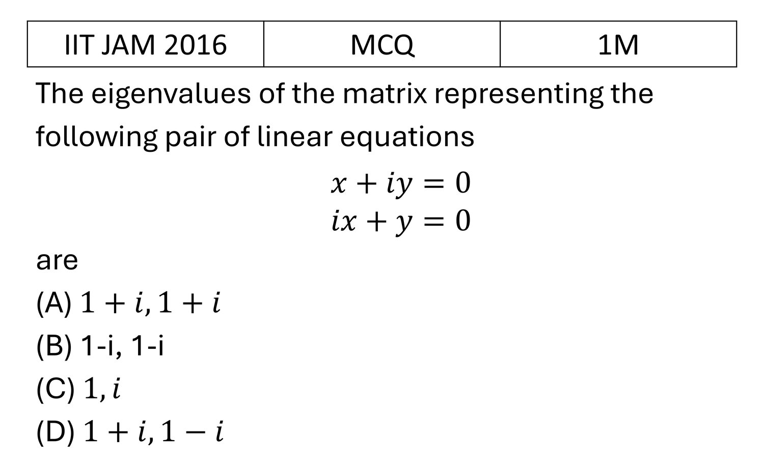 Question 2