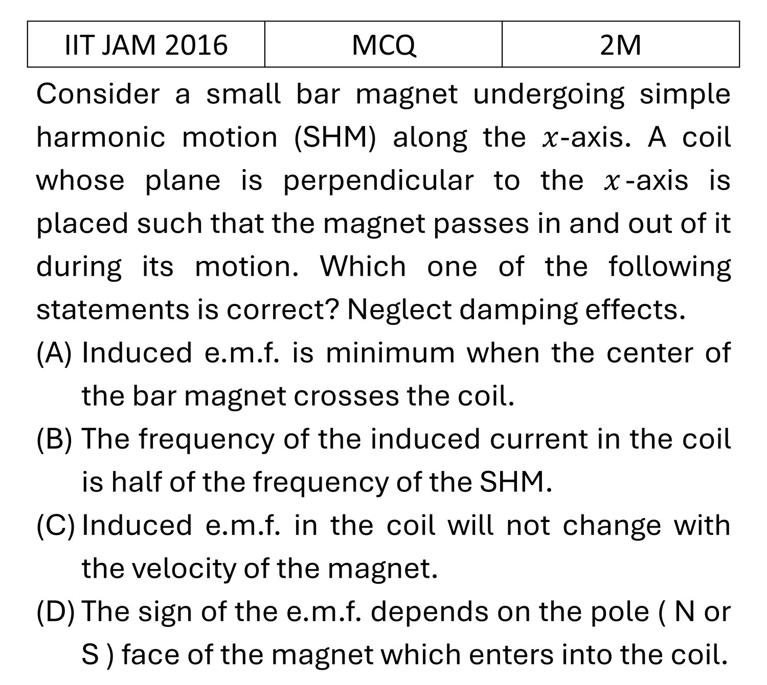 Question 3