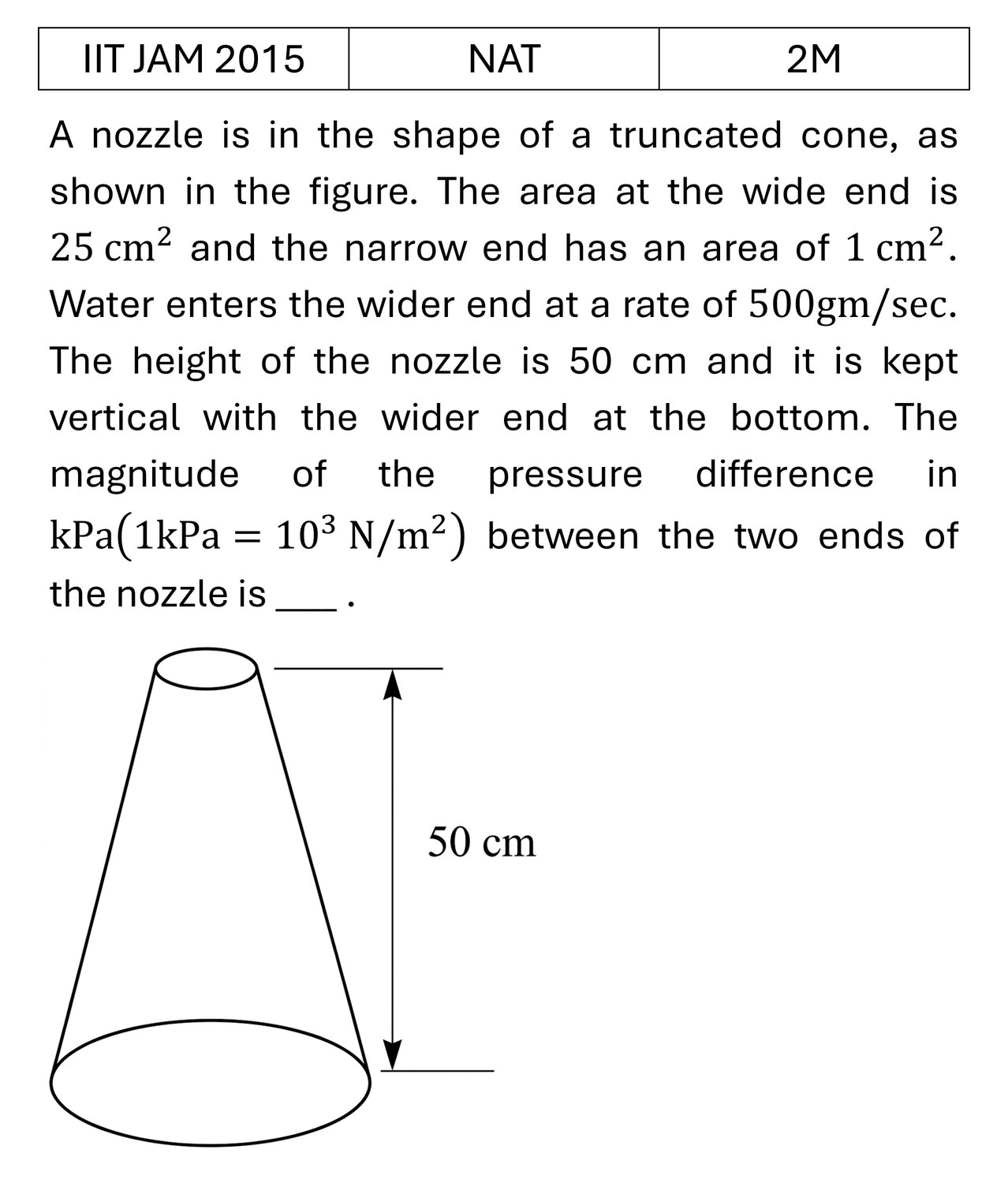 Question 1