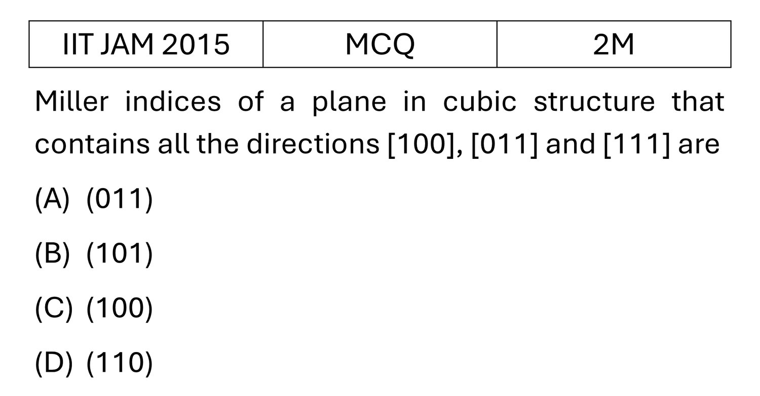 Question 1