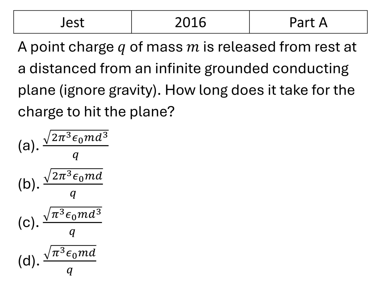 Question 2