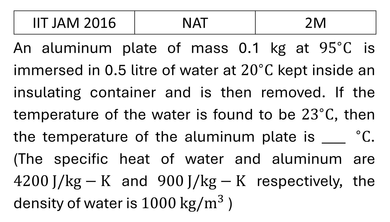 Question 7