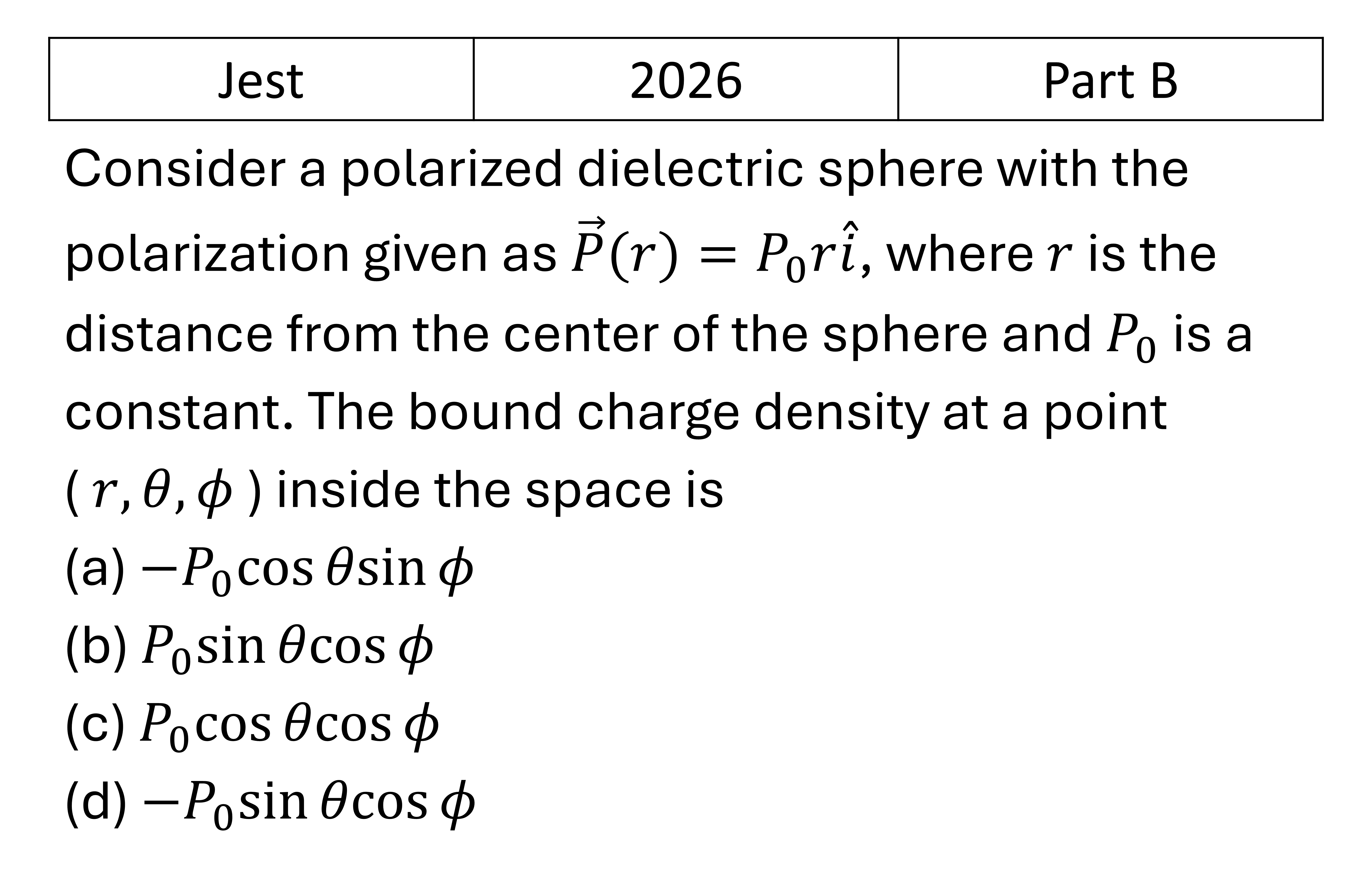 Question 5