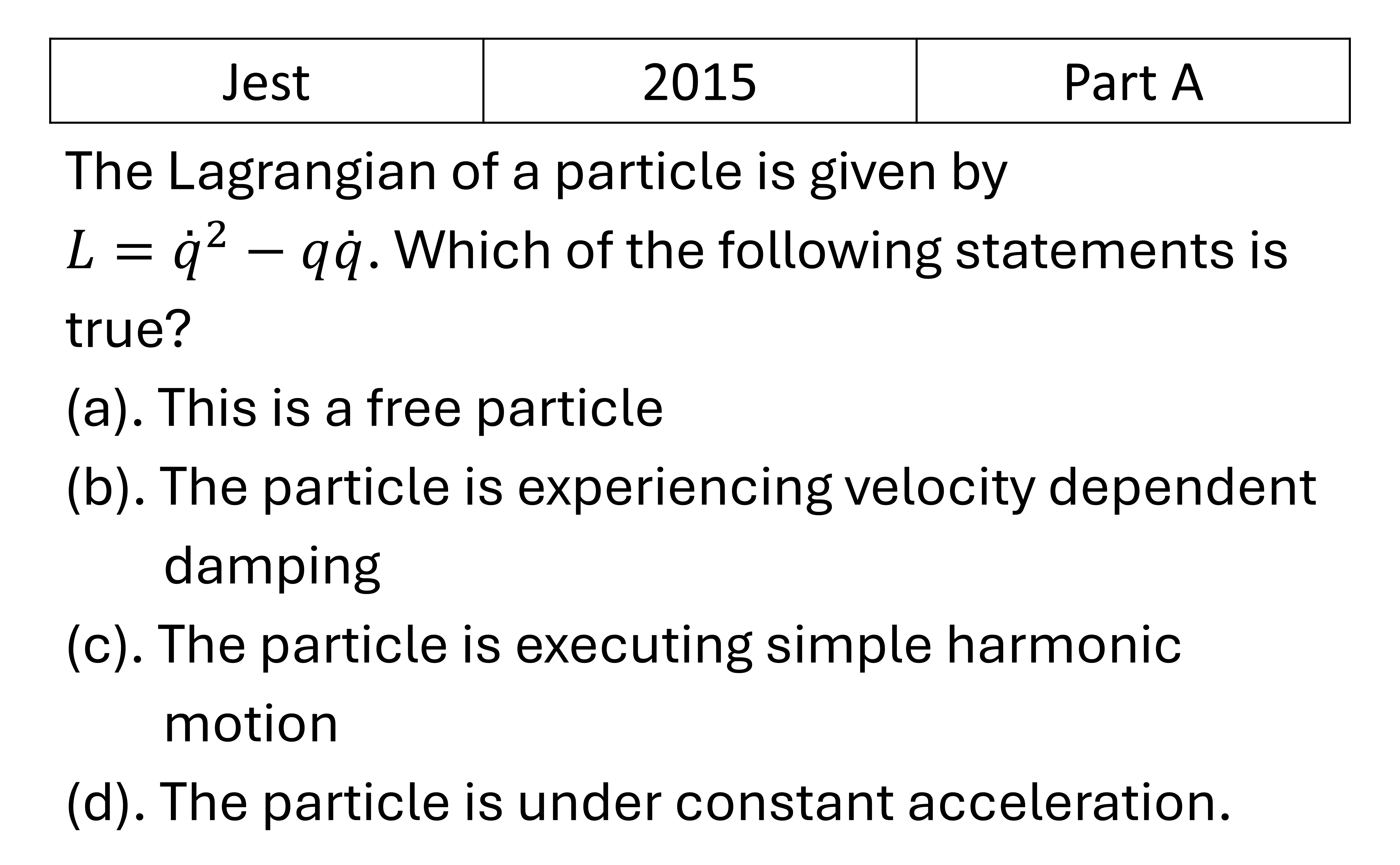 Question 4