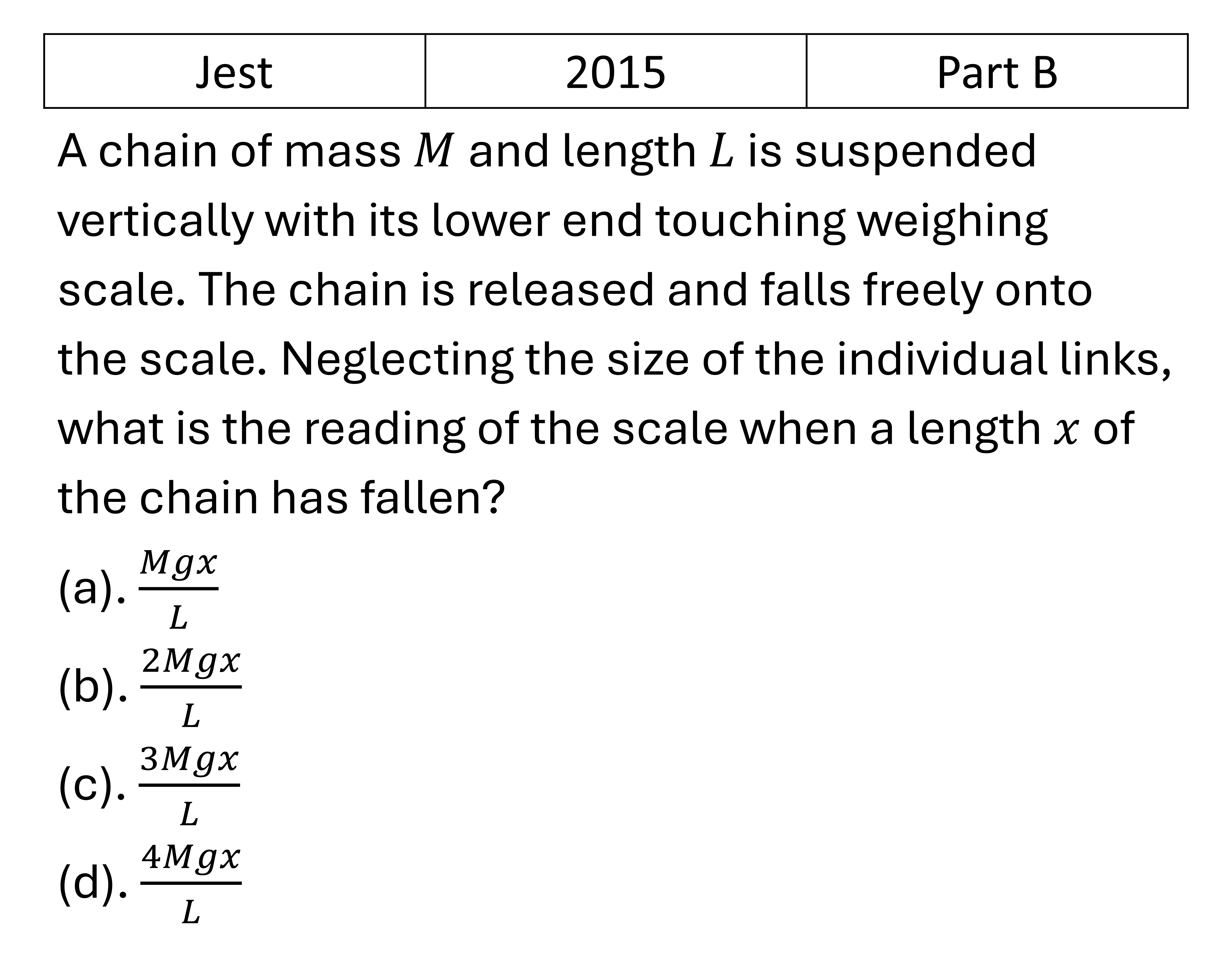 Question 2