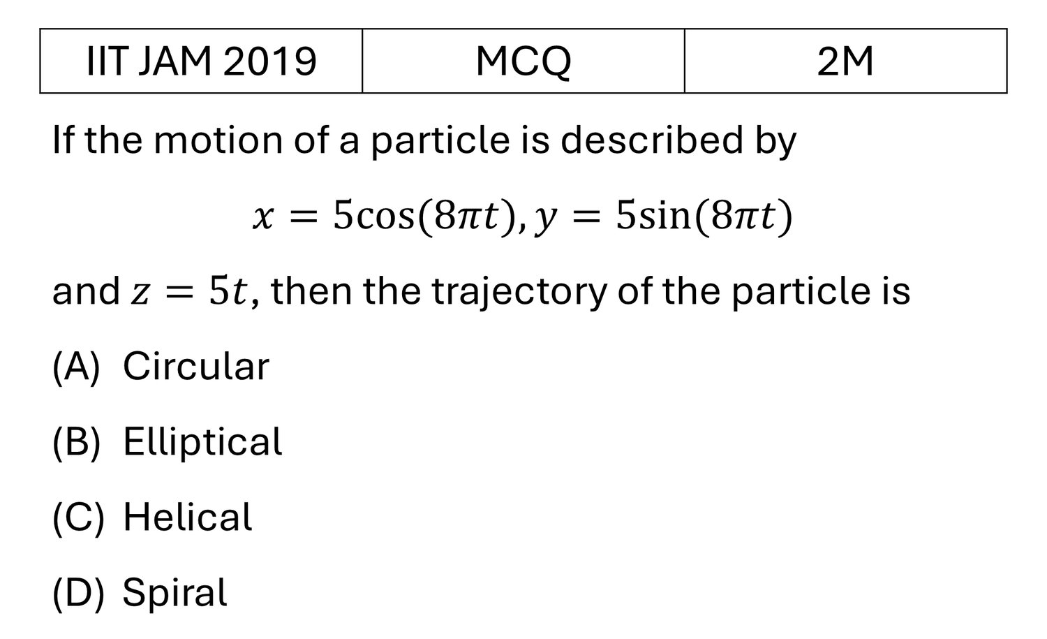 Question 16