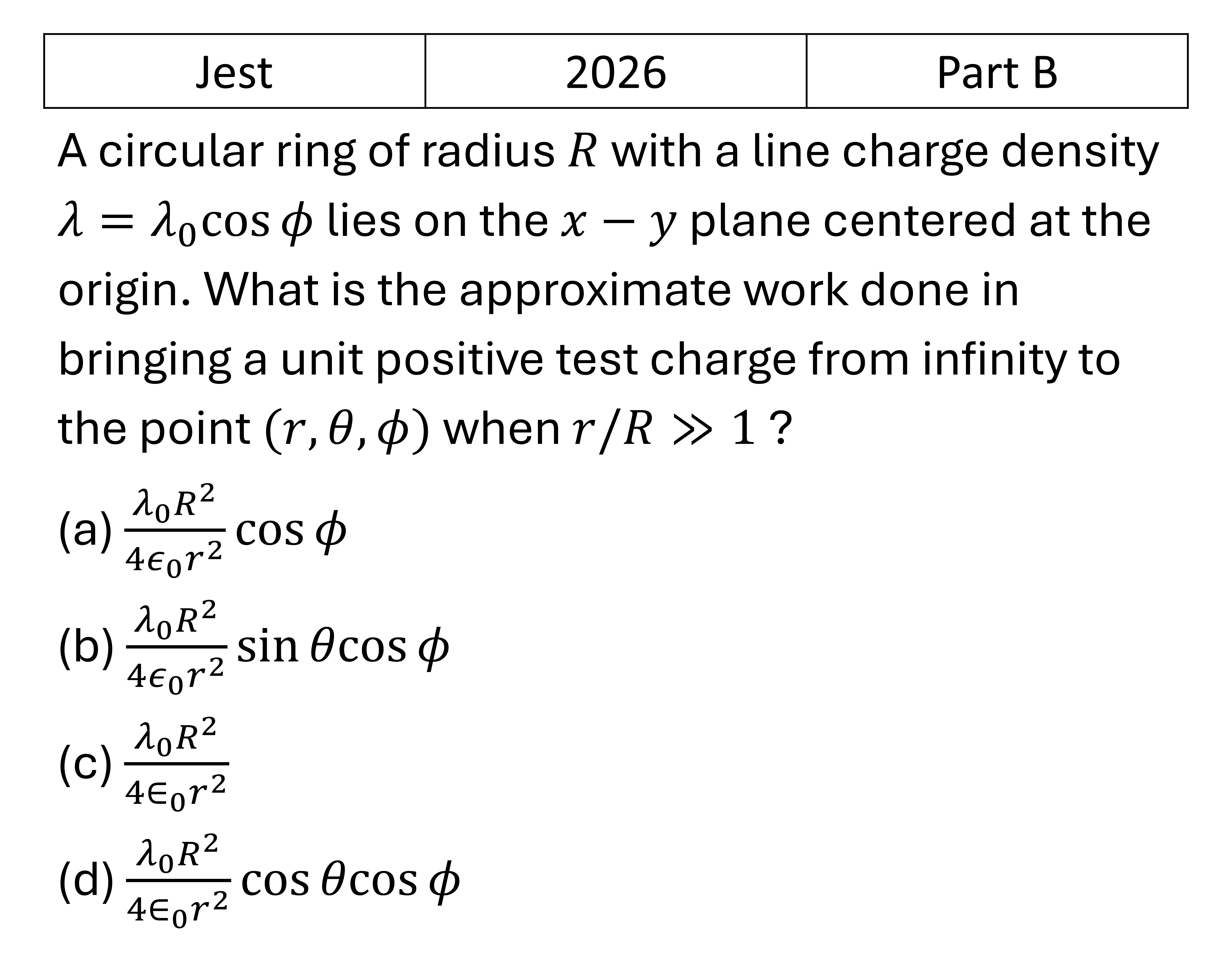 Question 5