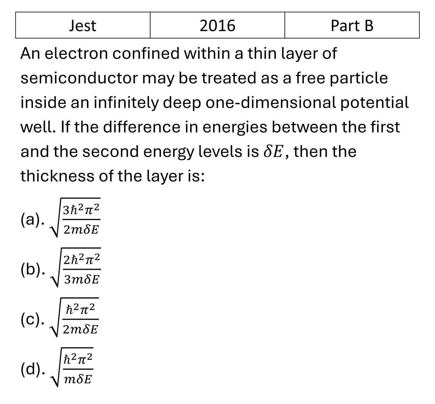 Question 4