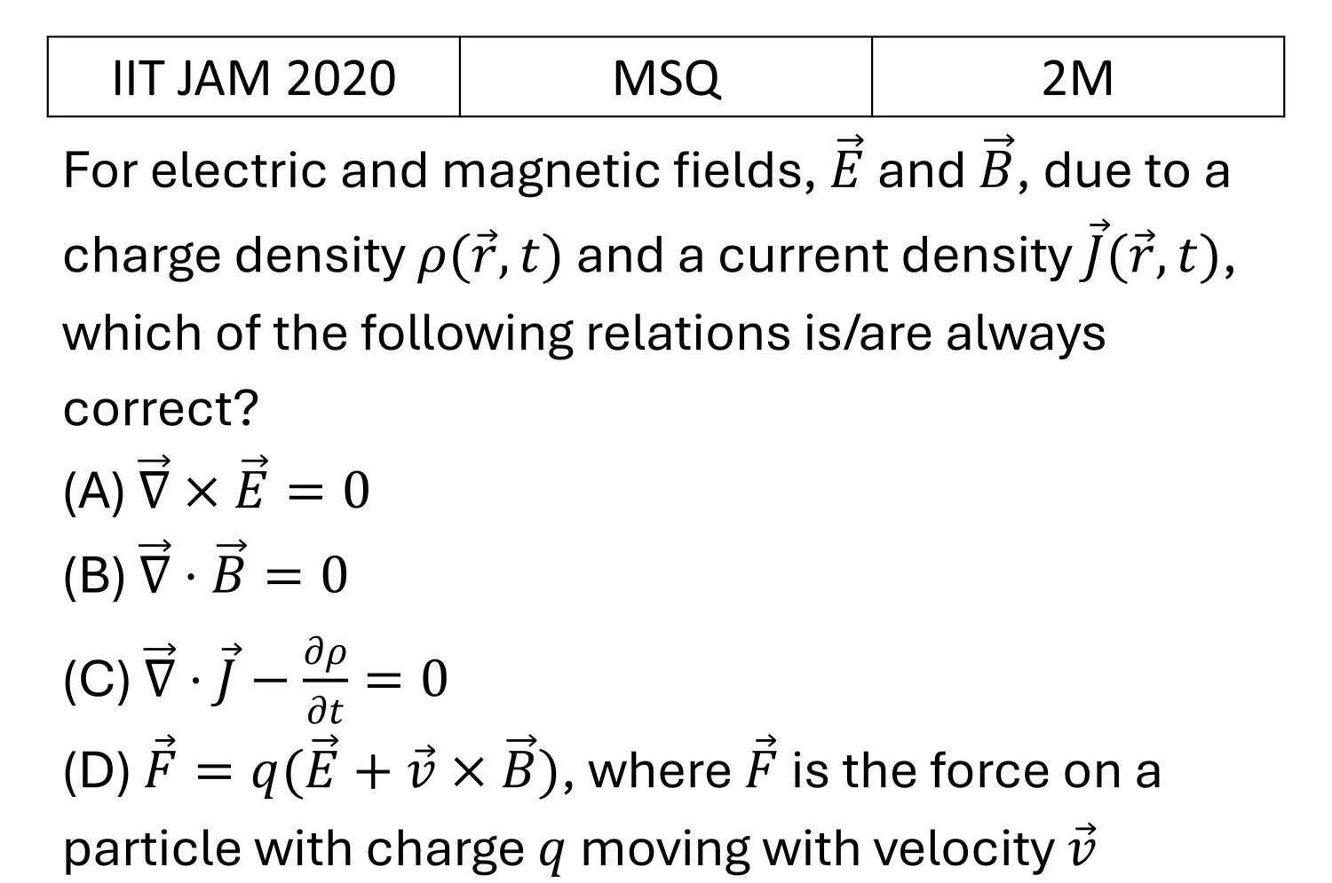 Question 12