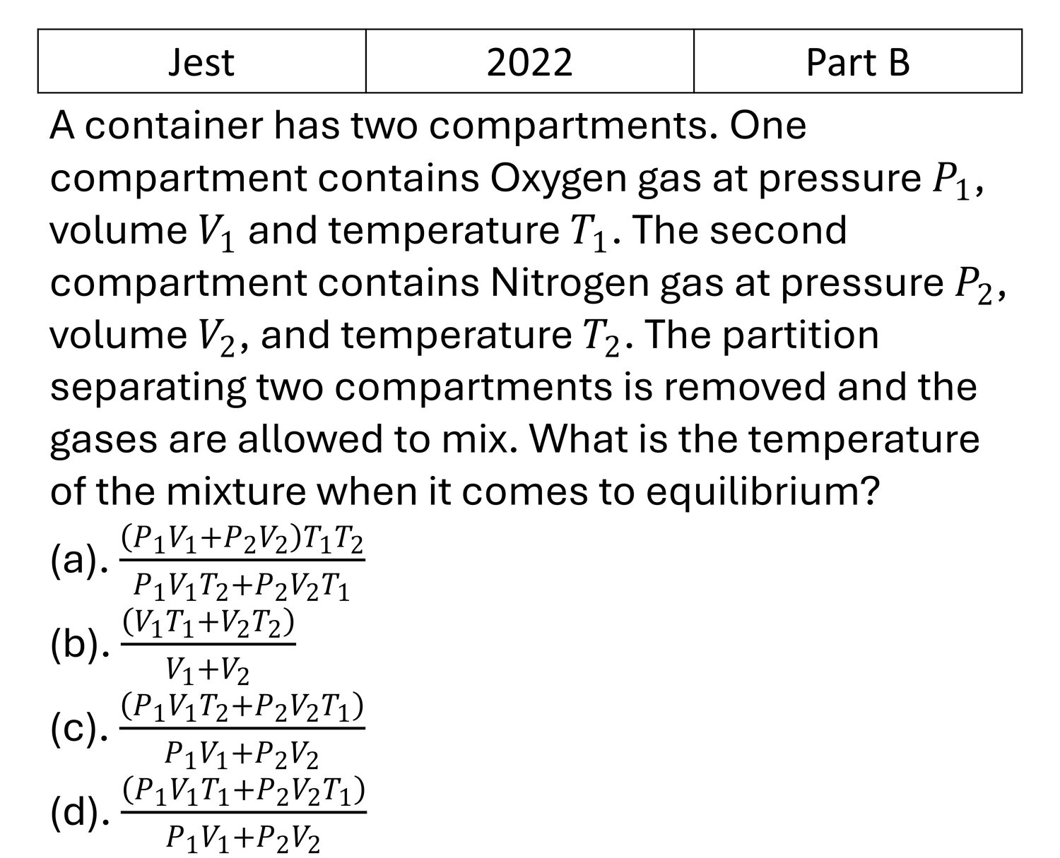 Question 22