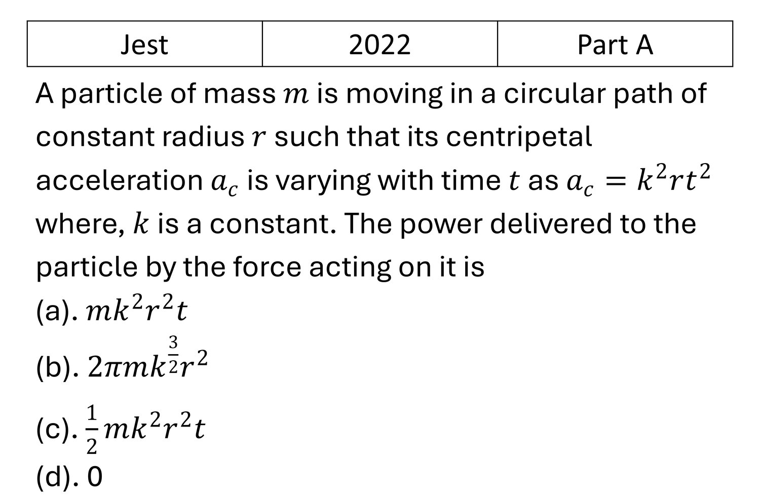 Question 12