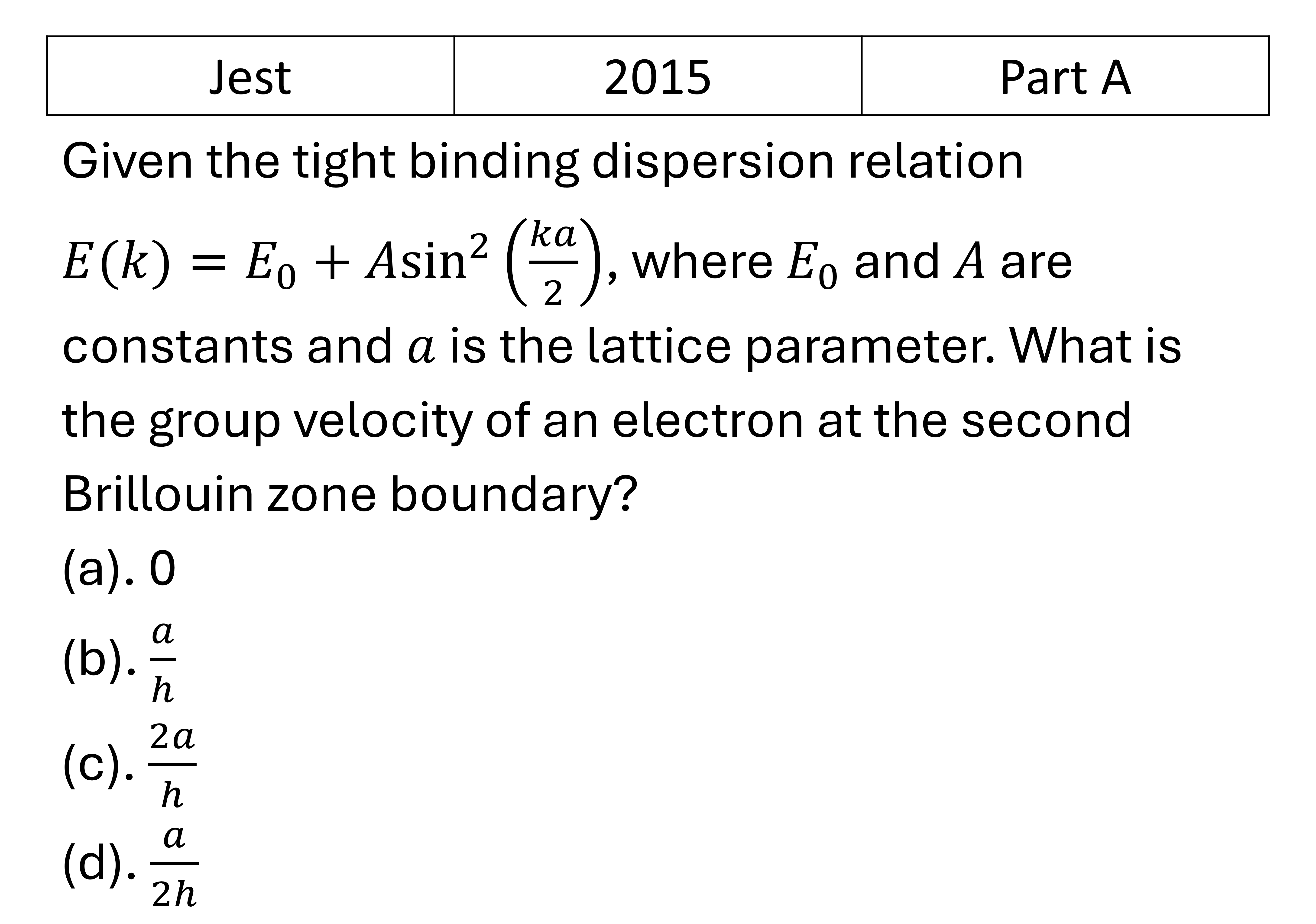 Question 3