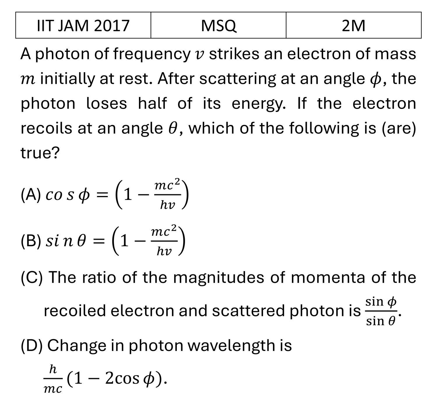 Question 4