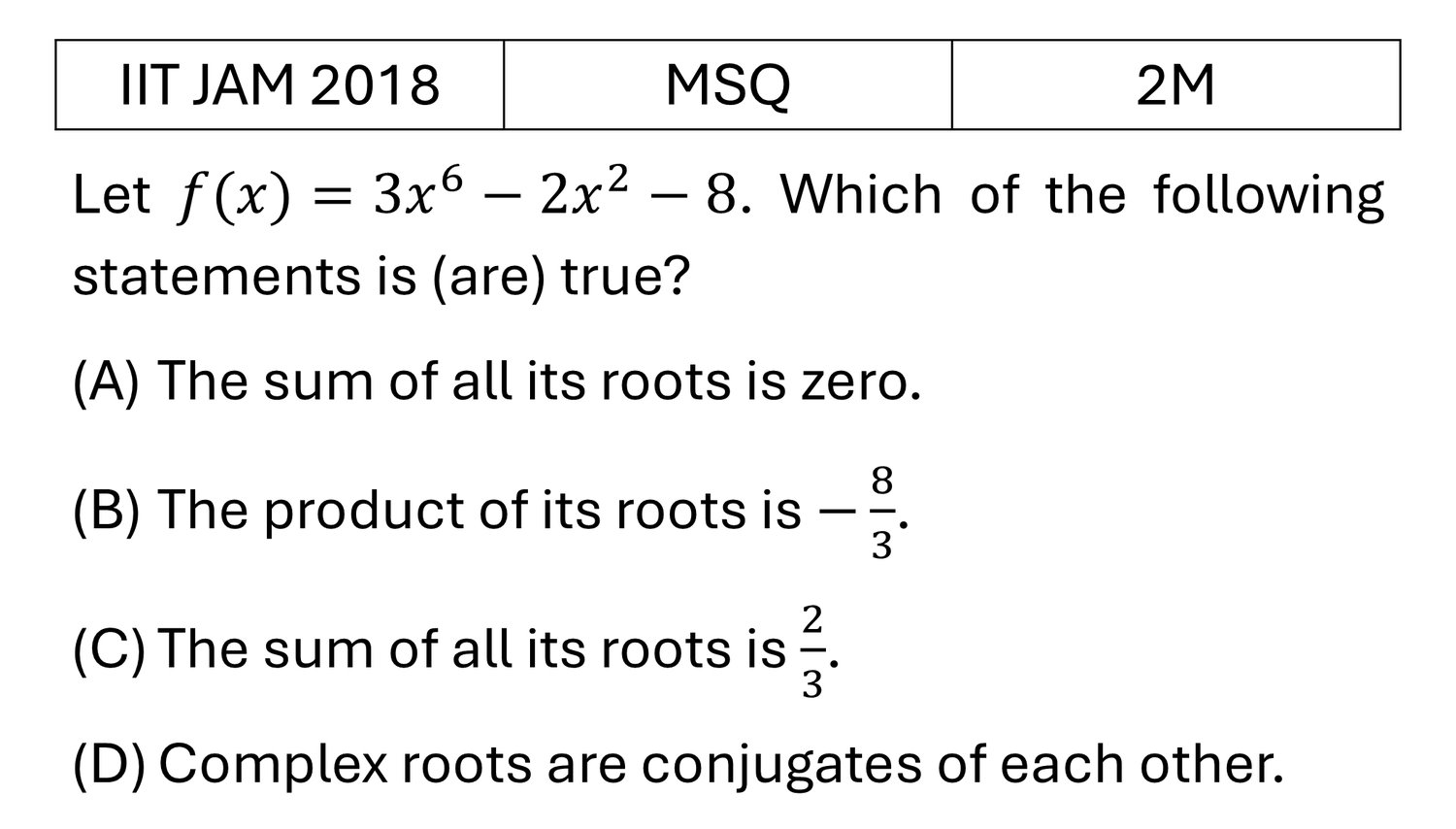Question 6